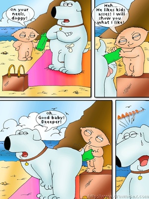 8muses Adult Comics Family Guy – Beach Play,Drawn Sex image 08 