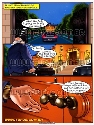 8muses  Comicss Family Riqueza 2 – Party at the Mansion image 02 