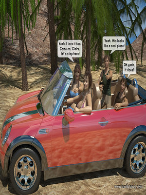 8muses  Comics FamilyFancy3D- Family orgy at the beach image 02 