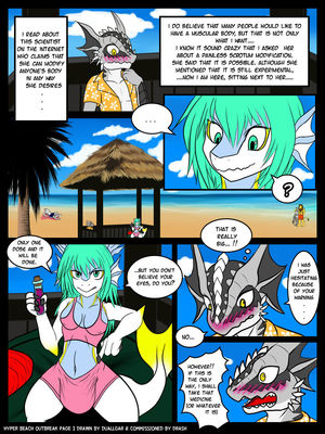 8muses Furry Comics Furry Sex- Hyper Beach Outbreak image 01 