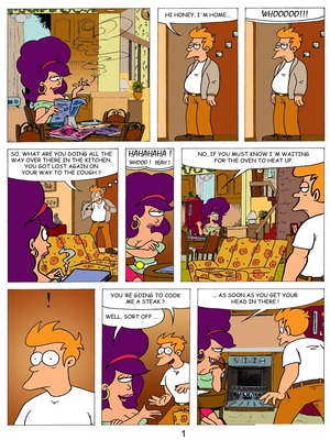 8muses Adult Comics Futurama – Love and Marriage image 02 