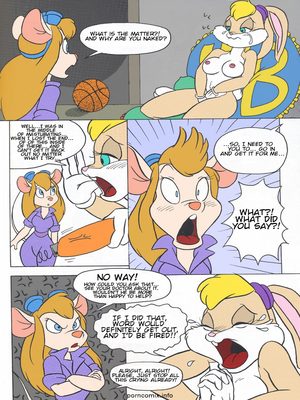 8muses Adult Comics Gadget Hackwrench X Lola Bunny image 02 