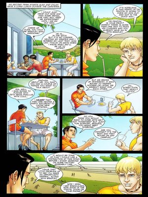 8muses Porncomics Gay-The Initiation Higher sex education image 11 
