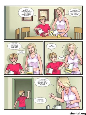 8muses  Comics GiantessFan- Mom Son-Yard Work 03 image 06 