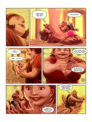8muses Adult Comics Giantessfan- The Green-Goddess image 17 