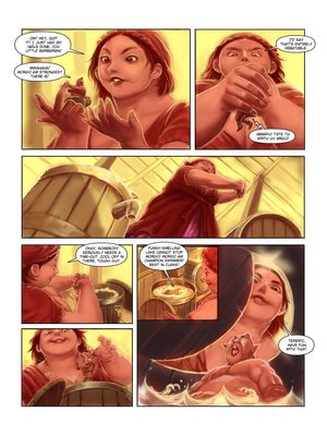 8muses Adult Comics Giantessfan- The Green-Goddess image 18 