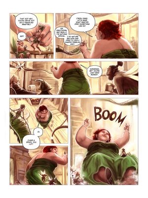 8muses Adult Comics Giantessfan- The Green-Goddess image 33 