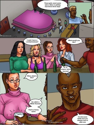 8muses Interracial Comics Girls Night Out 2- Sherrie,Kaos image 03 