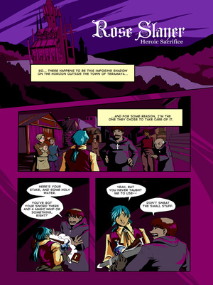 8muses Adult Comics [GlanceReviver] Rose Slayer- Heroic Sacrifice image 01 