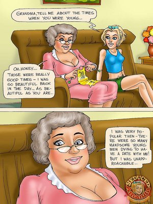 8muses  Comics Grandma Memories- Seduced Amanda image 01 