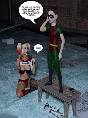 8muses 3D Porn Comics Harley Quinn- Mad Shota Love image 06 