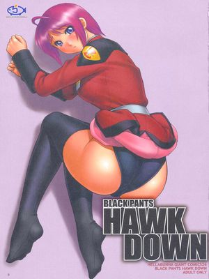 8muses Hentai-Manga Hellabunna (Iruma Kamiri)- Black Pants Hack Down image 02 