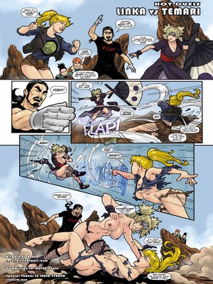 8muses Adult Comics Hot Duels 1- Temari vs Linka (Naruto) image 02 