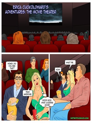 Hot Wife- The Movie Theater 8muses Porncomics