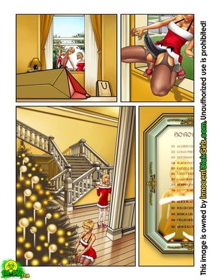 8muses Porncomics Innocent dickgirl – Santa’s Little Humpers image 06 
