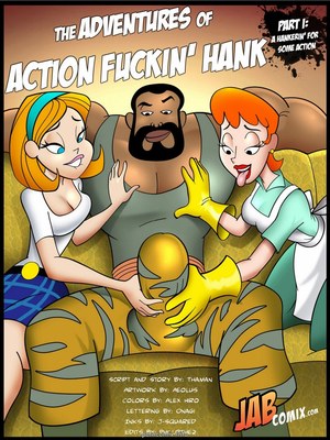 Jab Comix – Adventures of Action Fuckin’ Hank 8muses Jab Comix