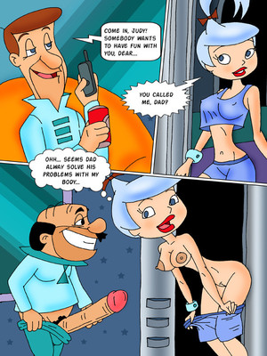 8muses Adult Comics Jetsons- Threesome Sex image 02 