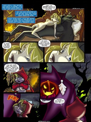 8muses Adult Comics JKR- Hood Halloween- Kinky Fairy tales image 02 
