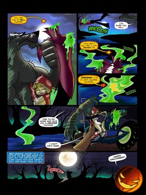 8muses Adult Comics JKR- Hood Halloween- Kinky Fairy tales image 11 