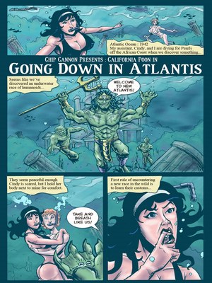 8muses Adult Comics JKRComix- California Poon 1-Going Down In Atlantis image 02 