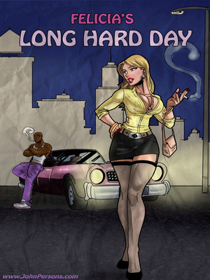 John Persons- Felicias Long Hard Day 8muses Interracial Comics