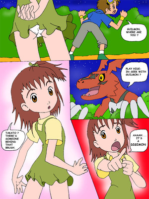 8muses Adult Comics Juri, Meet Guilmon (Digimon) image 04 