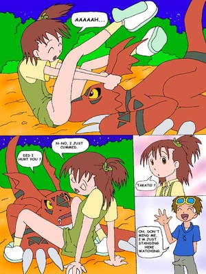 8muses Adult Comics Juri, Meet Guilmon (Digimon) image 09 