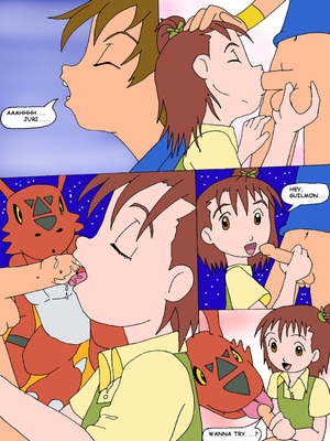 8muses Adult Comics Juri, Meet Guilmon (Digimon) image 11 