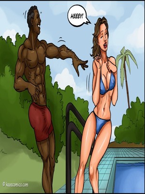8muses Interracial Comics Kaos- Bikini Conspiracy image 134 
