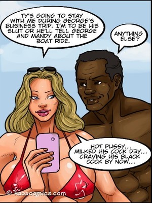 8muses Interracial Comics Kaos- Bikini Conspiracy image 136 