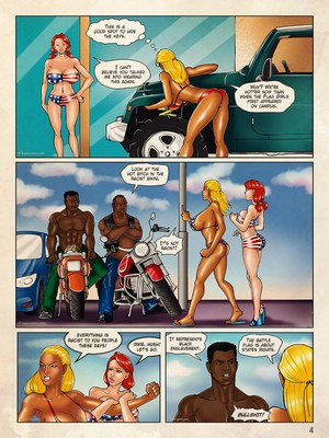8muses Interracial Comics Kaos- Flag Girls Get Fucked image 05 