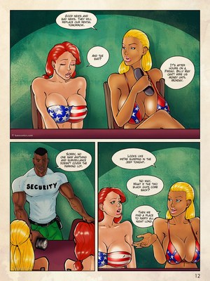 8muses Interracial Comics Kaos- Flag Girls Get Fucked image 13 