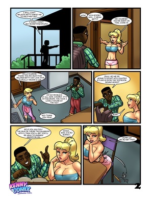8muses Interracial Comics Kennycomix- Betty & Alice in Study Session image 03 