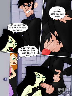 8muses Adult Comics Kim Possible – In the Rest Room image 03 