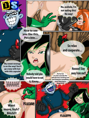 8muses Cartoon Comics Kim Possible- Sexy Spy [Drawn-Sex] image 05 