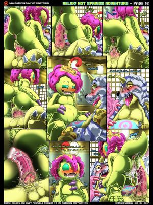 8muses Furry Comics Kitsuneyoukai- Relax! Hot Springs Adventure image 02 