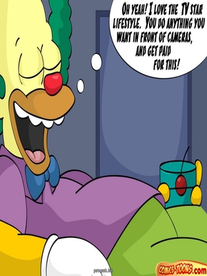 8muses Adult Comics Krusty Vs Perverted Fans (The Simpsons) image 02 