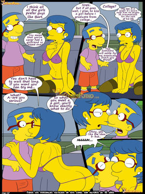 8muses  Comics Learning with Mom- The Simpsons image 12 