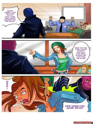 8muses Adult Comics Little Hero -Super Giant Girls image 04 