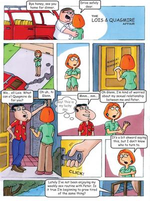 8muses Adult Comics Lois and Quagmire Affair (Family Guy) image 01 