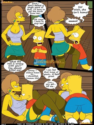 8muses Adult Comics Los Simpsons 5- New Lessons, Croc image 12 