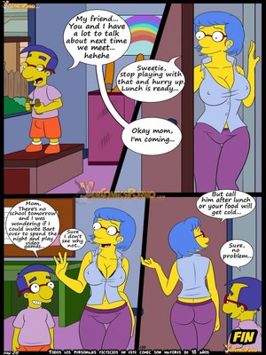 8muses Adult Comics Los Simpsons 5- New Lessons, Croc image 29 