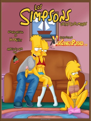 8muses  Comics Los Simpsons- Old Habits- Croc image 01 