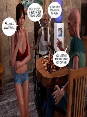 8muses 3D Porn Comics Lost Bet – Petra Helps The Elderly image 32 