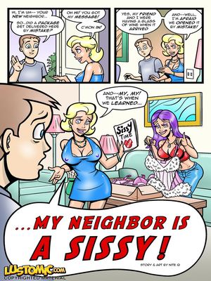 8muses Adult Comics Lustomic – My Neighbor Is A Sissy image 01 