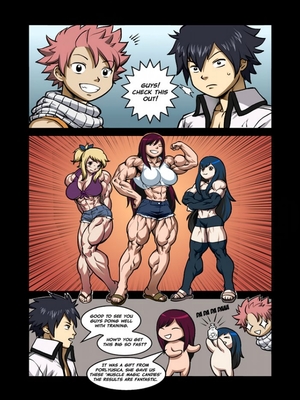 8muses Hentai-Manga Magic Muscle (Fairy Tail) image 11 