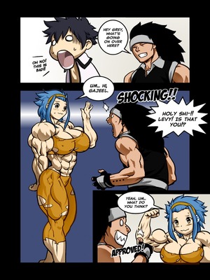 8muses Hentai-Manga Magic Muscle (Fairy Tail) image 33 