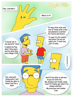 8muses  Comics Magic Pills- The Simpsons image 05 