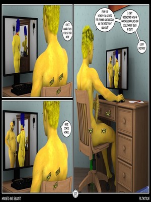 8muses 3D Porn Comics Marge’s Big Secret- Simpsons 3D image 03 