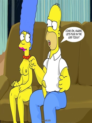8muses Adult Comics Marge Simpson Does Anal image 01 